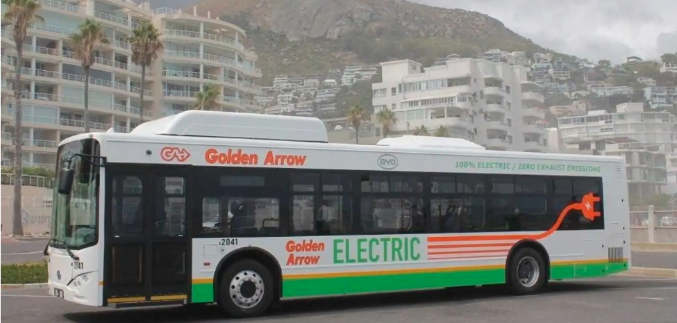 BYD fournit d'abord des autobus électriques en Afrique du Sud